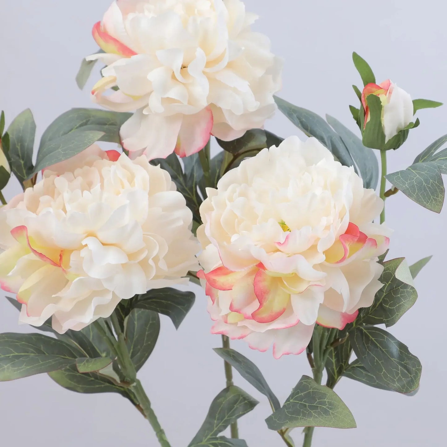Artificial Peony Flower Single Big Flower Head Fake Flower Home Decoration Hotel Wedding Flowers Row Light Luxury Decoration